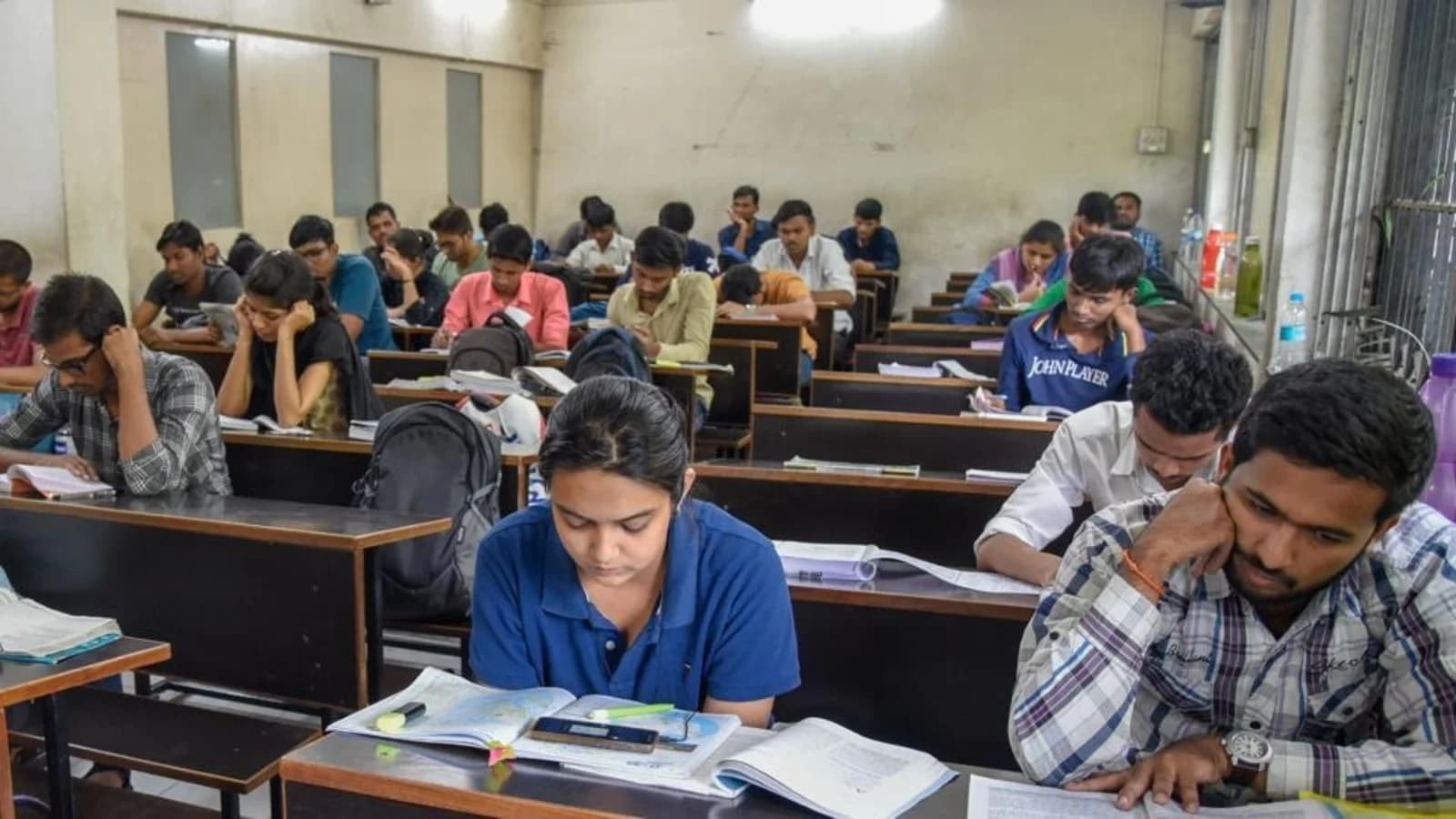 Students learning