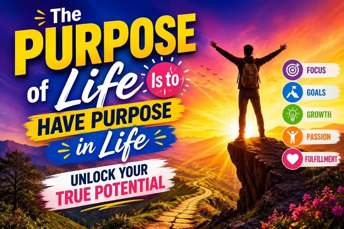 The Purpose of Life Is to Have Purpose in Life: Unlock Your True Potential